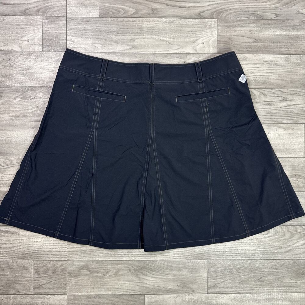 Sahalie BeFree Transport Athletic Golf Tennis Skort Black sz 18W - Picture 5 of 6